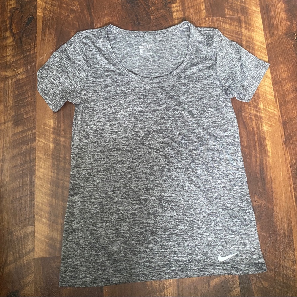 Grey Nike shirt
